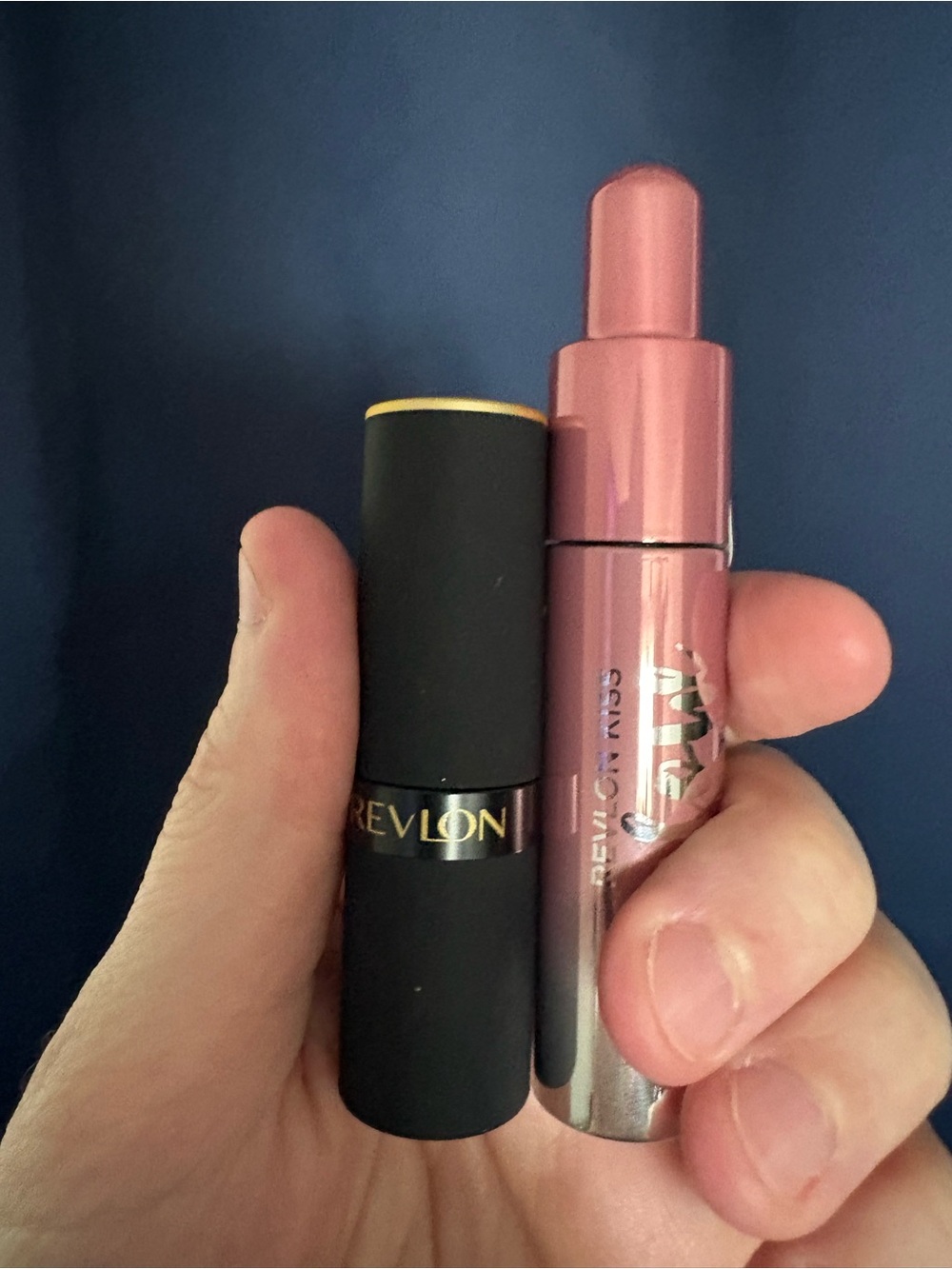 Revlon Lipstick and lip oil bundle - cool cocoa lipstick and lip oil